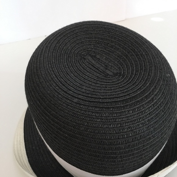 Vintage 1980’s Toucan Art Deco Retro Black Bow Flapper Cloche Derby Hat - Picture 10 of 15